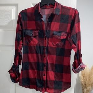 Red and black flannel